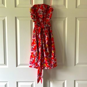 Fun and Flirty Pink Coral Dress- Express Med